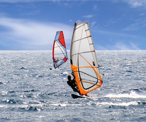 Windsurfing New Quay, Ceredigion