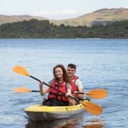 Canoeing Bennan Cottage, Dumfries and Galloway