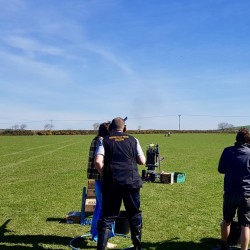 Clay Pigeon Shooting St Austell, Cornwall