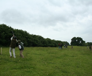 Clay Pigeon Shooting Thornicombe, Dorset