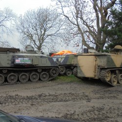 Tank Driving Georgeham, Devon