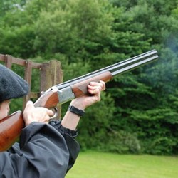 Clay Pigeon Shooting Crakemarsh, Staffordshire