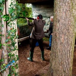 Clay Pigeon Shooting Coelbren, Powys