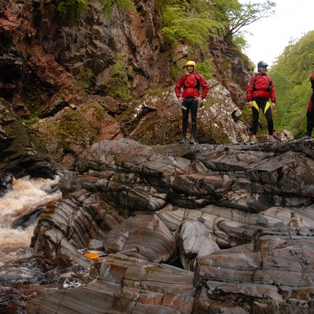 Canyoning Ferness, Inverness-Shire